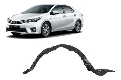Guardaplast Delantero Izquierdo Toyota Corolla Desde 2014 0