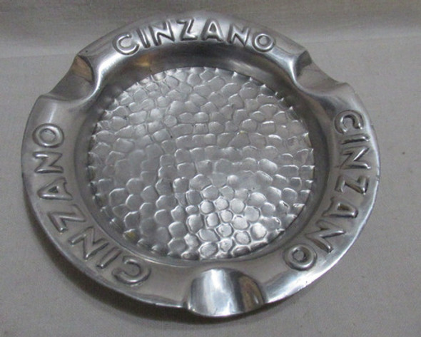 Antiguo Cenicero Publicitario Cinzano Aluminio 0