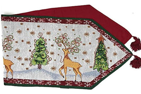 Tache Winter Forest Reno Antique Vintage Christmas Eve Snowf 1