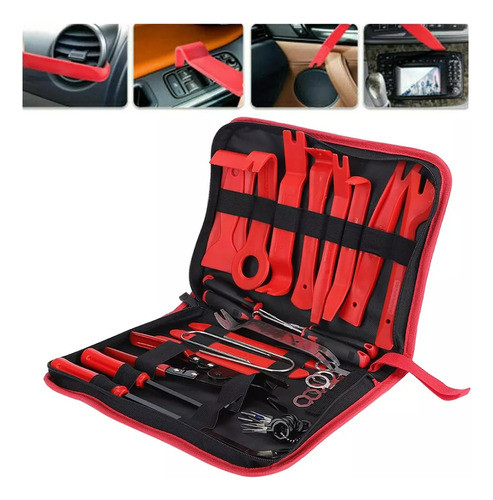 Kit De Herramientas Auto 38 Piezas Desmontaje Instalación 1