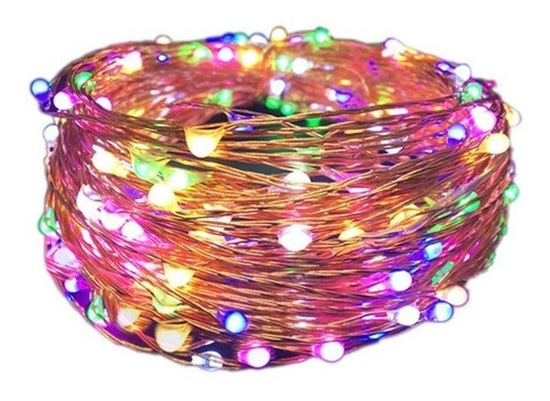 Circuito Luz De Colores Led Apta Exterior × 10mts Cienfuegos 0