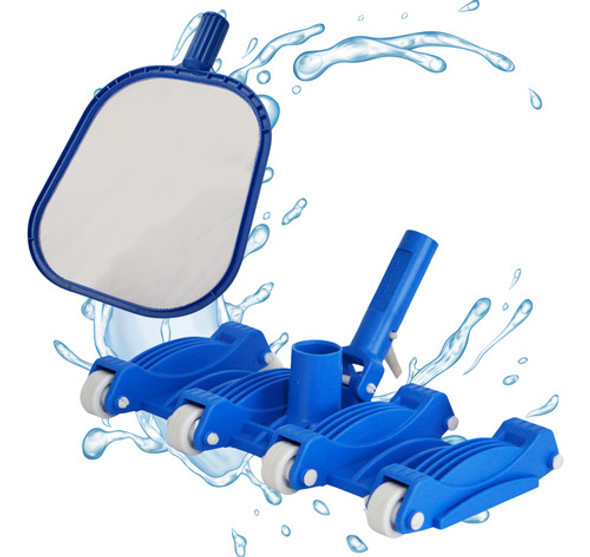 Limpiafondo Vulcano + Sacahojas / Limpieza Pileta Piscina 0