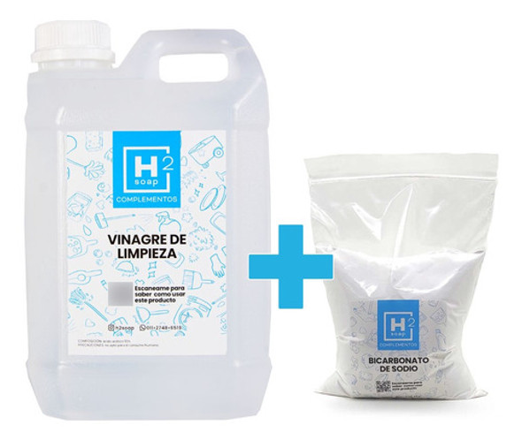 Combo Bicarbonato  + Vinagre Limpieza 0