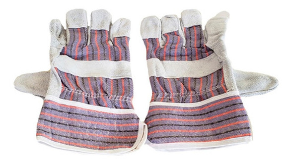 Guante De Cuero Y Tela - Medida 10,5 1 Guante De Cuero Y Tela - Medida 10,5 1