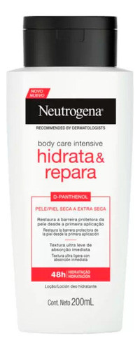 Neutrogena Body Care Intensiv Hidrata Y Repara 200ml 0