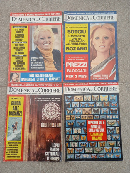 Revista Domenica Del Corriere 1973 - 5 Numeros A Eleccion 1 Revista Domenica Del Corriere 1973 - 5 Numeros A Eleccion 1