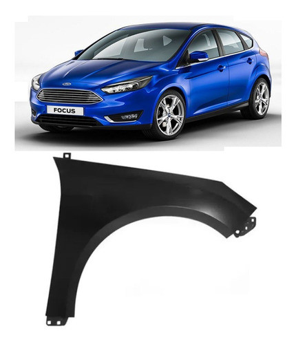Guardabarro Ford Focus 2015 2016 2017 2018 2019 2020 Derecho 1