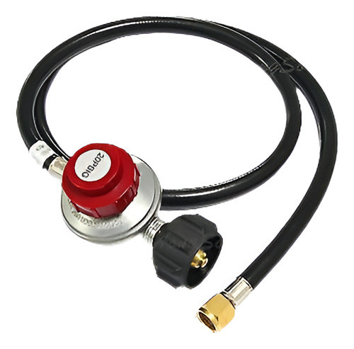 Hongso Hr20p-1 4ft Alta Presión 0-20 Psi Ajustable Regulador 0