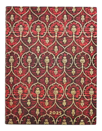 Agenda 2025 Paperblanks Ultra Semanal - Red Velvet 0