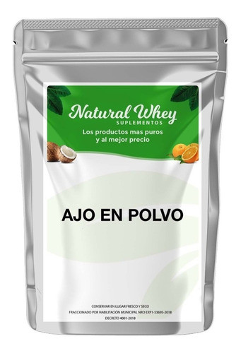 Ajo En Polvo Puro 500 Gr Max Calidad 0