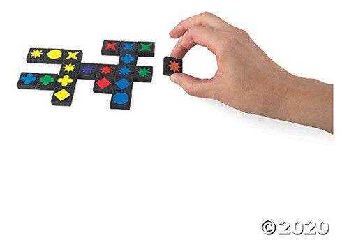 Juego De Mesa Qwirkle De Mindware Travel. 1
