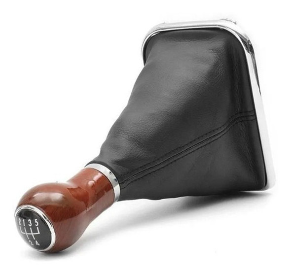 Pomo Cofia De Palanca De Cambios Nogal Vw Golf 4 Vw Bora 0