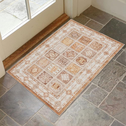 Alfombra De Puerta Lavable Decomall Gloria 2x3, Modernas Alf 0