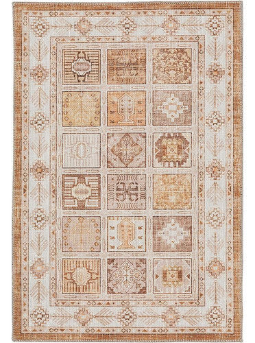 Alfombra De Puerta Lavable Decomall Gloria 2x3, Modernas Alf 1