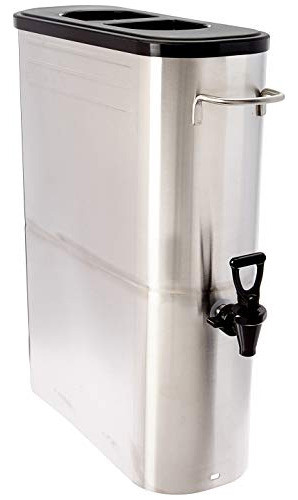 Dispensador De Té Helado De Acero Inoxidable Winco Ssbd5 5ga 0