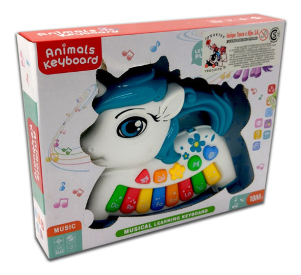Organo 13 Teclas Unicornio A Pilas Ploppy 374188 0