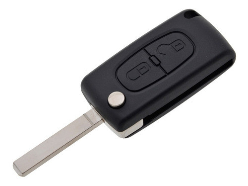 Carcasa Llave Codificada Peugeot 307,308,407,607 2 Botones 0