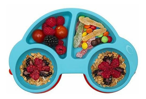 Platos De Silicona Para Niños Con Ventosas Antideslizantes 0