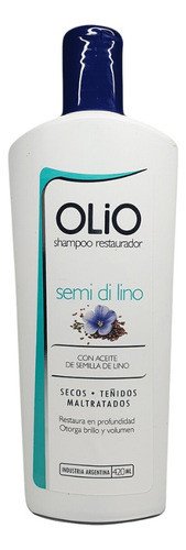 Shampoo + Acondicionador Semi Di Lino Seco Teñido Olio 1