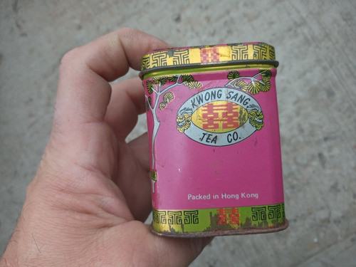 Antigua Lata De Te Kwong Sang Hong Kong 1991 1