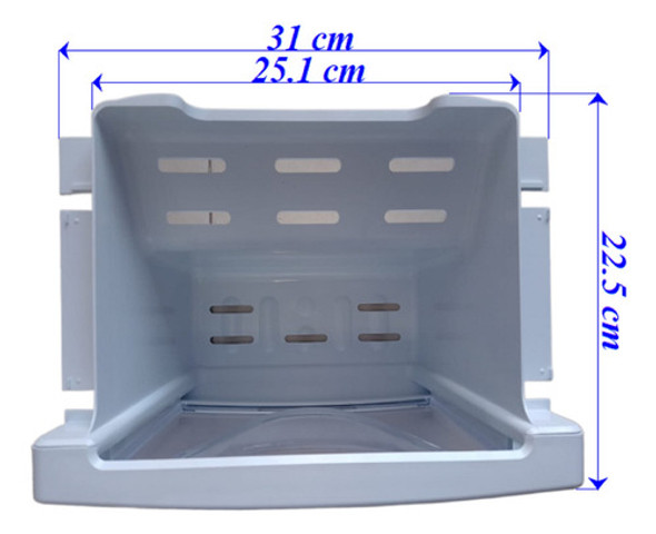 Cajon Inferior Congelador Heladera Patrick Pkpn3ffgafbn   Or 1 Cajon Inferior Congelador Heladera Patrick Pkpn3ffgafbn   Or 1