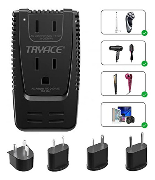 Upgrade Tryace - Convertidor De Voltaje De 2000 W, 0 Upgrade Tryace - Convertidor De Voltaje De 2000 W, 0