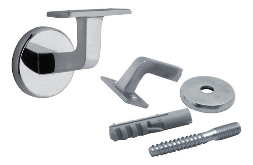 Soporte Para Pasamanos Escalera Currao De Bronce Premiun 0