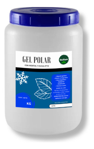 Gel Criogeno Polar 1 Kilo 0