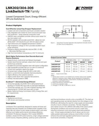 Lnk306pn Lnk306 Dip7 1