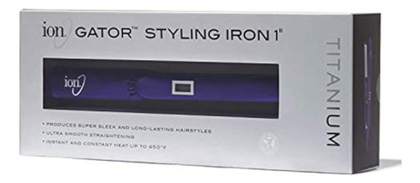 Ion Ion Titanium Platinum Gator - Plancha Plana 1 Ion Ion Titanium Platinum Gator - Plancha Plana 1