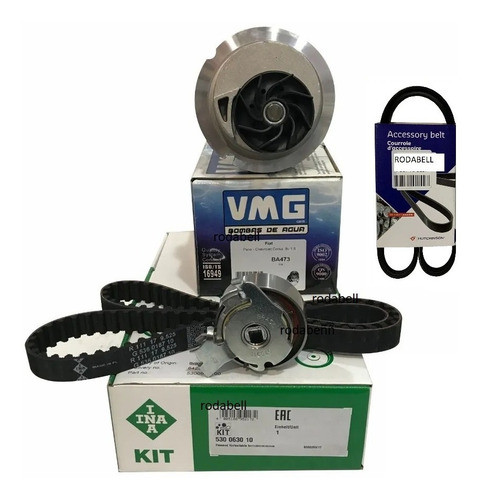 Kit Distribucion Chevrolet Corsa 2 1.8 8v + Bomba + Poliv 0