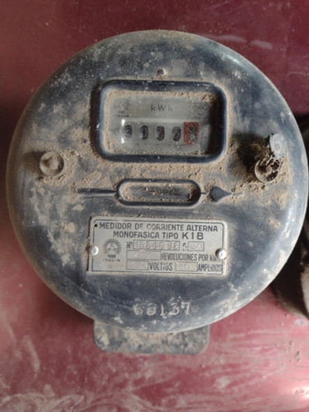 Medidor Monofásico 220v Antiguo 1