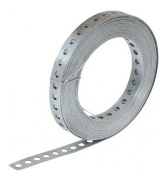 Fleje Cinta Perforado Rollo 10 Metros Galvanizado 1