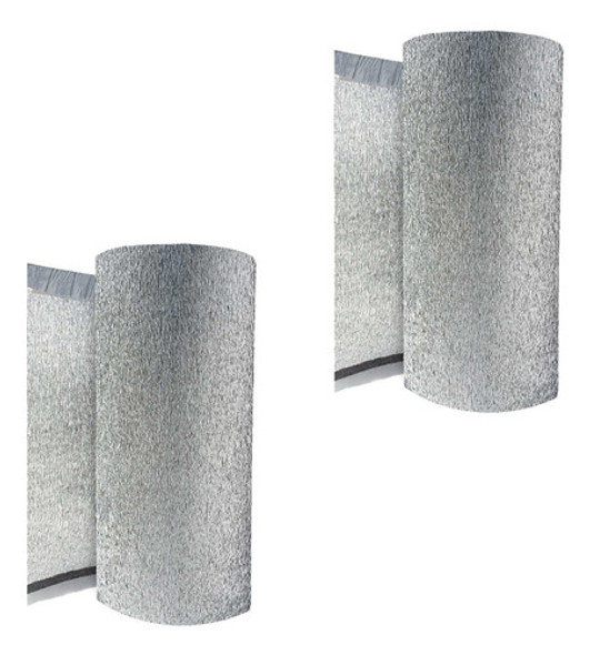 2 Rollos De Espuma Doble Aluminizado 10mm 1x20mts Térmico 0