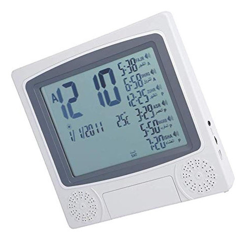 Reloj De Oración Islámico Musulmán Azan Athan Alarma De Orac 0
