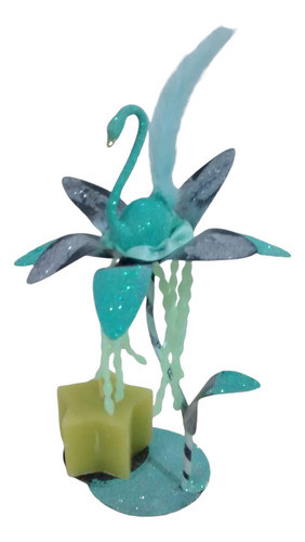 Centros De Mesa Para 15 Años Con Cisne X 12 U 0