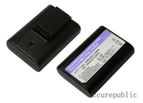 Batería Para Cámara Li-ion 3.7v 4464 Bli-312 Bli312 1