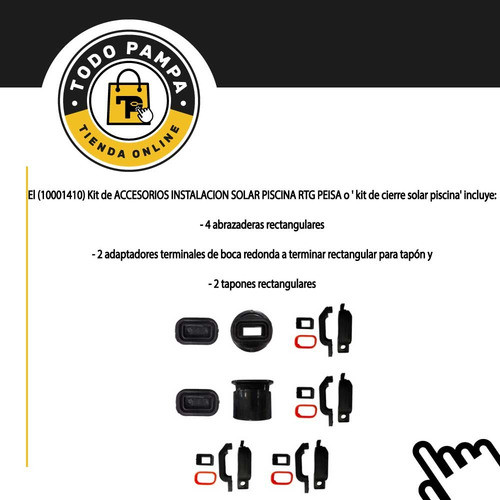 Accesorio Instalacion Solar Piscina Rtg Pileta 10001410 1