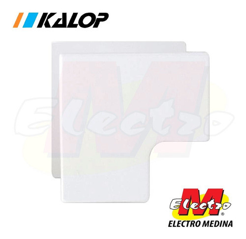 Codo Interno Curva Cable Canal 100x50 Kalop Electro Medina 0