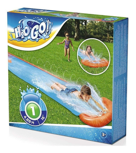 Pista Deslizable Simple H2o Go Bestway 488 Cm Art 52236 0