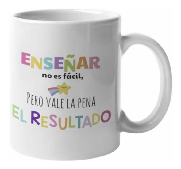 Taza Día Del Maestro Con Frase 0