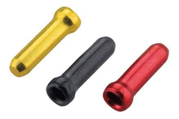 Extremos De Cable Jagwire 18 Mm Oro Negro Rojo 30ea 0 Extremos De Cable Jagwire 18 Mm Oro Negro Rojo 30ea 0