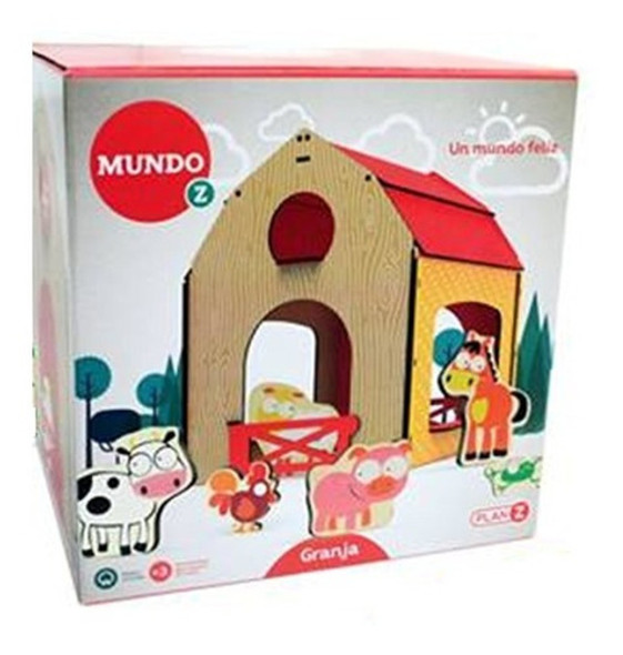 Granja De Madera Animales De La Granja 0