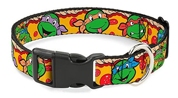 Collar De Clip De Plastico  Hebilla Clasica  Tmnt Clasico 0