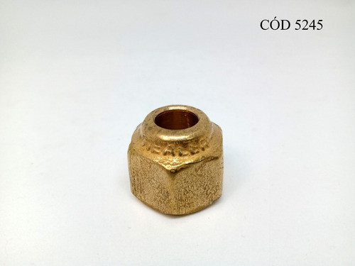 Tuerca Forjada Bronce 3/8 Aire Acondicionado Refrigeracion 1