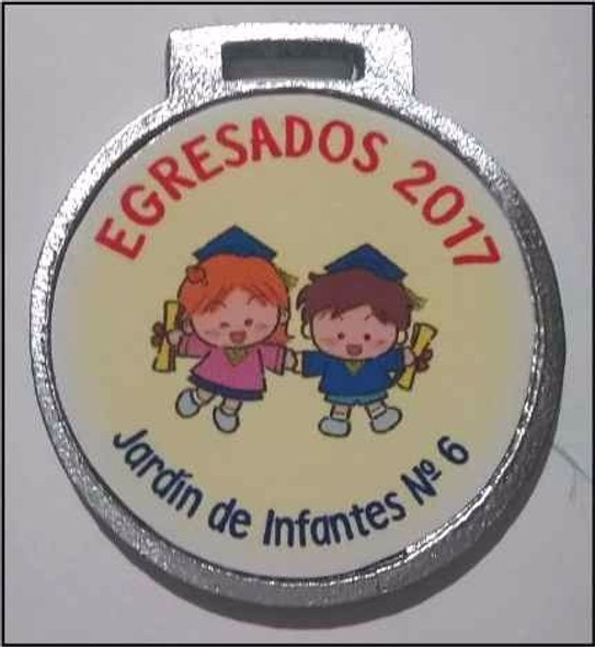 22 Medalla Egresado Jardin Escolar 35 Mm M3 1 22 Medalla Egresado Jardin Escolar 35 Mm M3 1