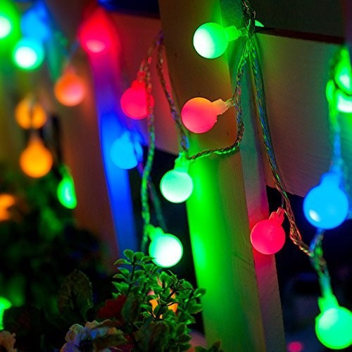 Guirnalda Luz Led Multicolor Bolitas Deco Boda Shows Eventos 1