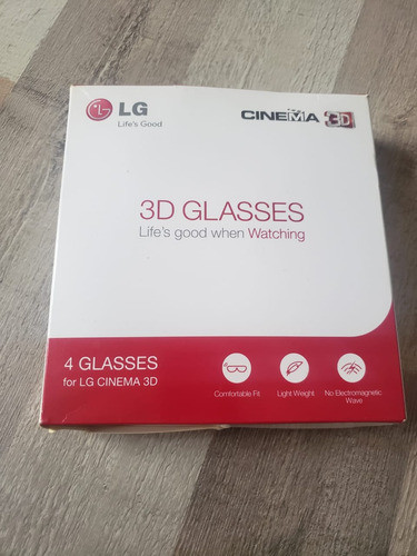 Lentes 3d LG Ag-f310 (4 Unidades) 0