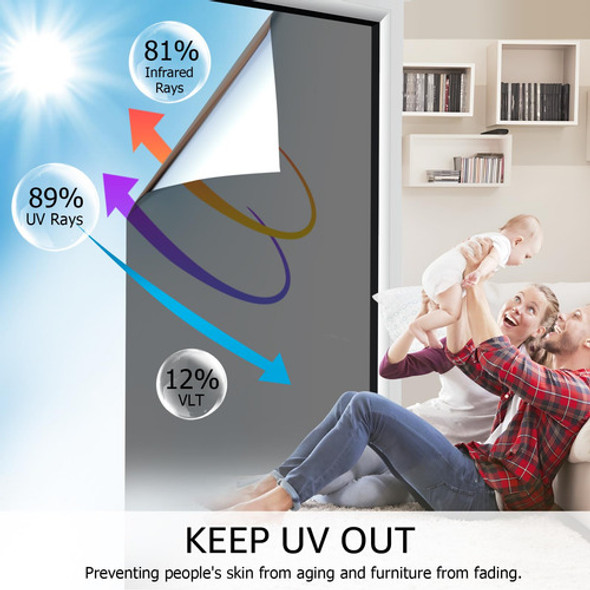 Hidbea One Way Privacy Window Film Bloqueador Solar Heat Con 1 Hidbea One Way Privacy Window Film Bloqueador Solar Heat Con 1