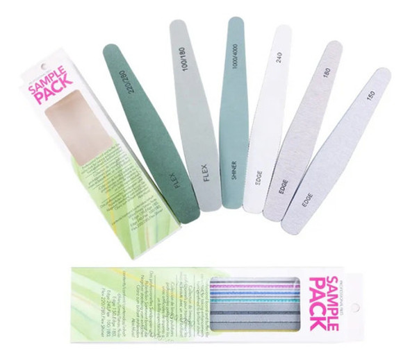 Set Limas Uñas Profesional Premium Sample Pack (x6) 0